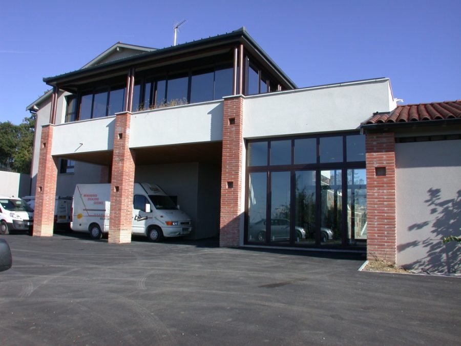 1 - menuiseries alu batiment erp realisation Menuiserie Chomette