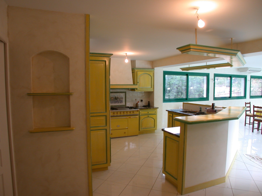 2 - cuisine bois traditionnelle realisation Menuiserie Chomette