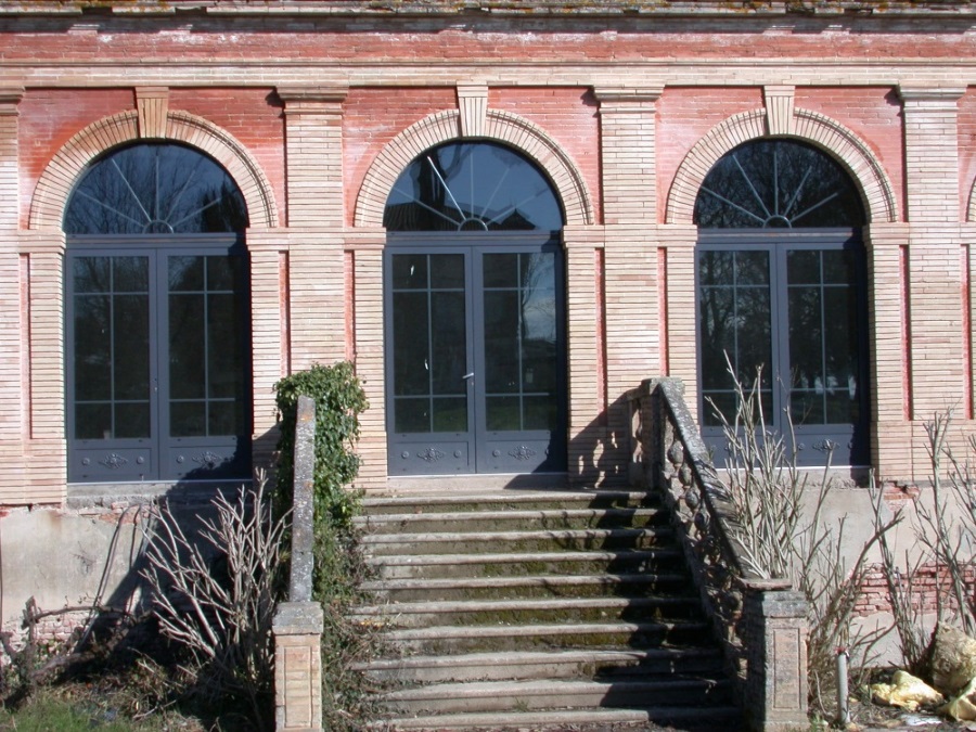 2 - menuiseries alu renovation batisse ancienne - realisation Menuiserie Chomette