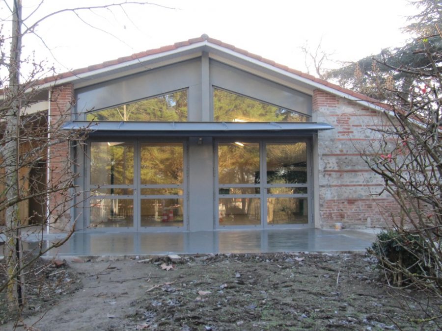 menuiseries aluminium Ecole du Cadastre Toulouse - Realisation Menuiseries Chomette